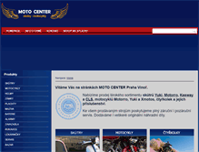 Tablet Screenshot of motocenter.cz