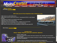 Tablet Screenshot of motocenter.fr